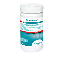 ХЛОРИЛОНГ 200 (ChloriLong 200), 1кг банка, табл.200гр, медленнорастворимый хлор для непрерывной дези, арт.4536120