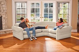 Надувной диван 257х203х76см "Corner Sofa" угловой, арт.68575