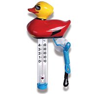 Термометр-игрушка "Супер утка" для измерения температуры воды в бассейне (TM08CB/18), арт.AQ22066