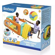 Игровой центр 178х91х70см "Tunneltopia" с 25 мячами, до 13 кг, от 2 лет, арт.52547 BW