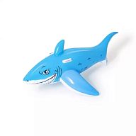 Надувная игрушка-наездник 157х71см "Большая белая акула" с ручками, до 45кг, от 3 лет, арт.41032 BW