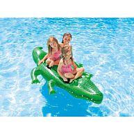 Надувная игрушка-наездник 203х114см "Крокодил" до 80кг, от 3 лет, арт.58562