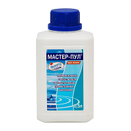 МАСТЕР-ПУЛ, 0,5л бутылка, жидкое безхлорное средство 4 в 1 для обеззараживания и очистки воды, арт.М19