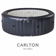 СПА-бассейн 204х70см "Carlton" 930л, круглый, гидромассаж, аэромассаж, арт.M-CA061