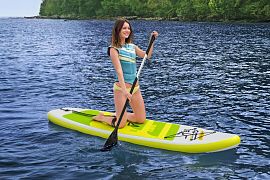 SUP-доска "Sea Breeze" 305х84х12см, насос, весло, лиш, ремнабор, сумка, до 120кг, арт.65340 BW