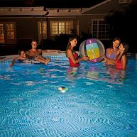 Плавающая светодиодная подсветка воды для бассейна, 3-х цветная, на батарейках, арт.28690