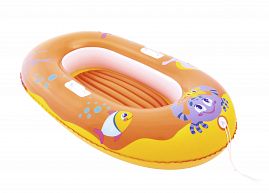Надувная лодочка 137х89см "Крабики" 3-6 лет, арт.34009 BW