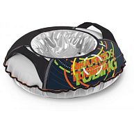 Надувная ватрушка (тюбинг) 80 см Neotube silver  со светодиодной лентой, арт.NT-80/1