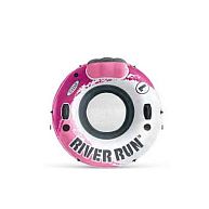 Надувной круг-кресло 135см "River Run Pink" с ручками, до 100кг, арт.56824