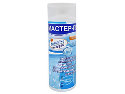 МАСТЕР-ПУЛ, 0,2л флакон, жидкое безхлорное средство 4 в 1 для обеззараживания и очистки воды, арт.М71