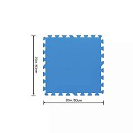 Мягкая модульная подстилка "Пазл" 50x50см 9шт, 2.29м2, арт.58220 BW