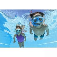 Комплект для плавания "Fun Snorkel" от 3 лет, 2 цвета, арт.24018 BW