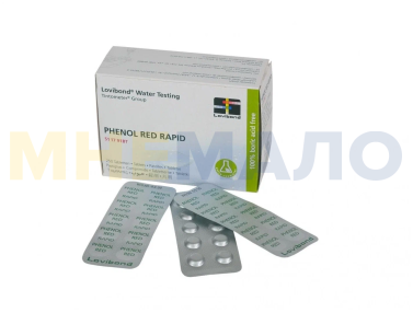 Таблетки для тестера Lovibond PHENOL RED Rapid (pH) 10 таб. 511792BT