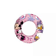 Надувной круг 56см "Minnie Mouse" 3-6 лет, арт.91040 BW