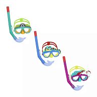 Комплект для плавания "Lil Animal Snorkel" от 3 лет, 3 вида, арт.24059 BW