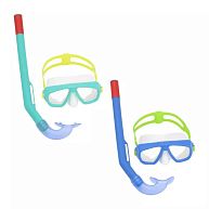 Комплект для плавания "Fun Snorkel" от 3 лет, 2 цвета, арт.24018 BW