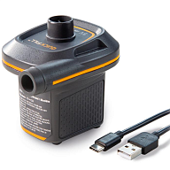 Насос электрический USB 5V "Mini Quick-Fill", насадки в комплекте, арт.66635