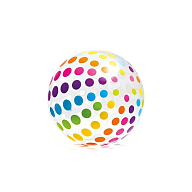 Пляжный мяч 107см "Джамбо" от 3 лет, арт.59065