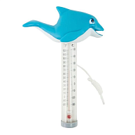 Термометр-игрушка "Дельфин" для измерения температуры воды в бассейне, арт.AQ12220