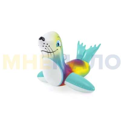 Надувная игрушка-наездник 157х114см "Тюлень" с ручками, до 45кг, от 3 лет