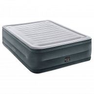 Надувная кровать 152х203х56см "Comfort-Plush" встр.нас. 220В, до 272кг, арт.64418
