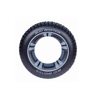 Надувной круг 91см "Шина" от 10 лет, арт.36016 BW