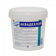 АКВАДЕХЛОР, 1кг ведро, гранулы для дехлорирования воды, арт.М02