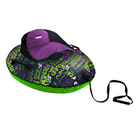 Надувная ватрушка (тюбинг) 78х94см, Nika sport фиолетовый с автокамерой, арт.ТБМ1/Ф