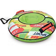 Надувная ватрушка (тюбинг) 70см, Nika sport зеленый с автокамерой, арт.ТБ2К